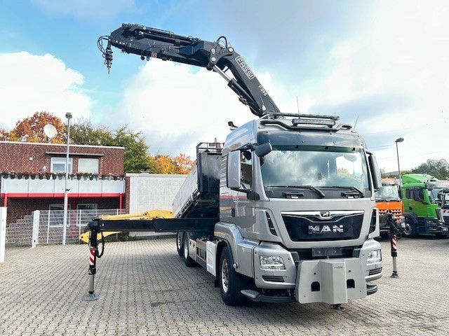 Kranbil MAN 28.500 TGS 3Skipper + Fassi 395 Kran+Greifer 6x2: bilde 19
