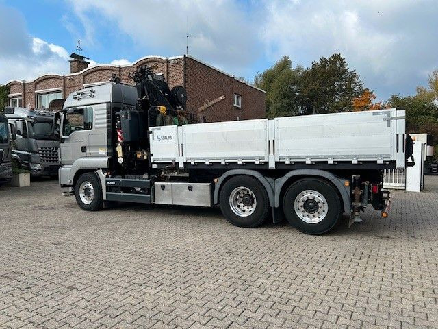 Kranbil MAN 28.500 TGS 3Skipper + Fassi 395 Kran+Greifer 6x2: bilde 25