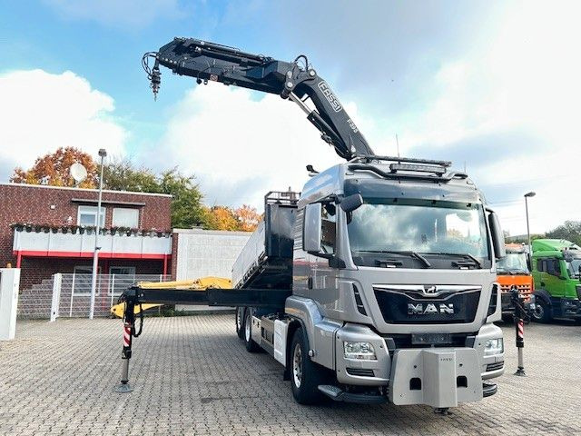 Kranbil MAN 28.500 TGS 3Skipper + Fassi 395 Kran+Greifer 6x2: bilde 18