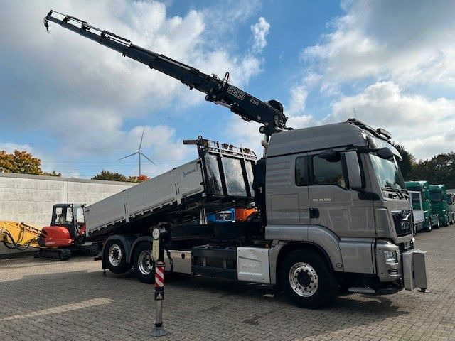 Kranbil MAN 28.500 TGS 3Skipper + Fassi 395 Kran+Greifer 6x2: bilde 15