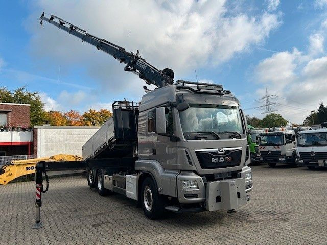 Kranbil MAN 28.500 TGS 3Skipper + Fassi 395 Kran+Greifer 6x2: bilde 14