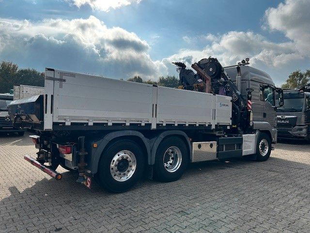 Kranbil MAN 28.500 TGS 3Skipper + Fassi 395 Kran+Greifer 6x2: bilde 30