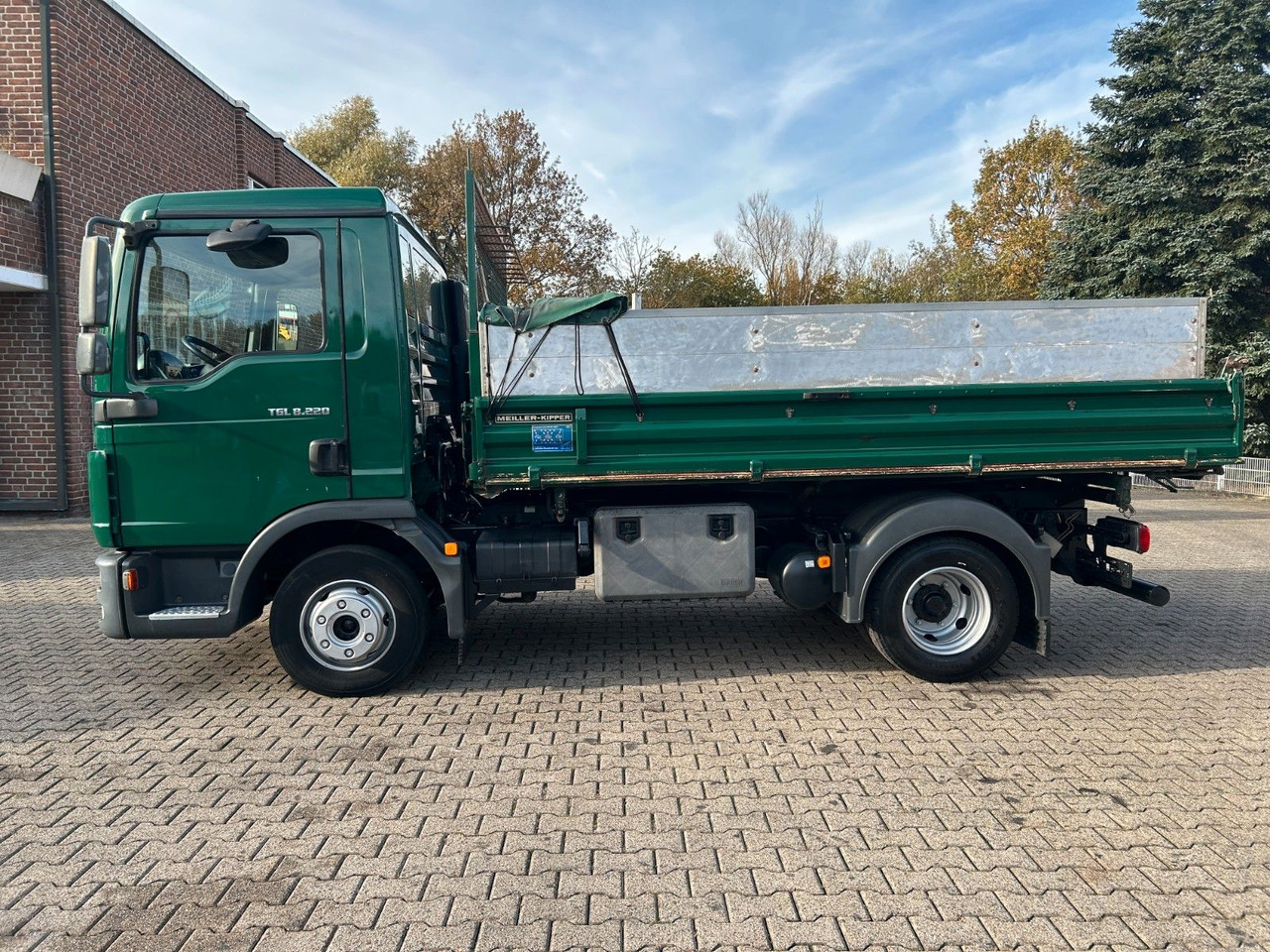 MAN 8.220 TGL MEILLER 3Skipper mit hohen Wänden - Tippbil: bilde 4 MAN 8.220 TGL MEILLER 3Skipper mit hohen Wänden - Tippbil: bilde 4