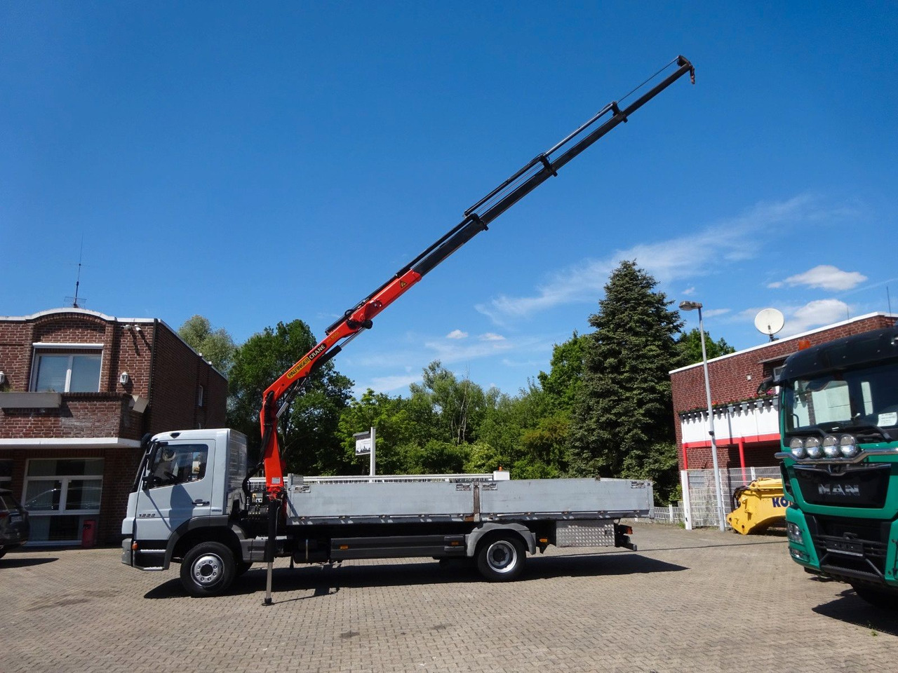 Mercedes-Benz 1222 Atego mit Palfinger PK8501 Kran 4x2 - Planbil, Kranbil: bilde 3 Mercedes-Benz 1222 Atego mit Palfinger PK8501 Kran 4x2 - Planbil, Kranbil: bilde 3