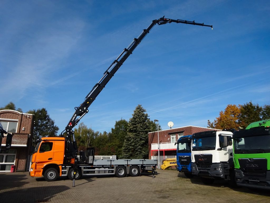 Mercedes-Benz 3751 Arocs Pritsche + HIAB 858 + JIB 8x2 - Kranbil, Planbil: bilde 2 Mercedes-Benz 3751 Arocs Pritsche + HIAB 858 + JIB 8x2 - Kranbil, Planbil: bilde 2