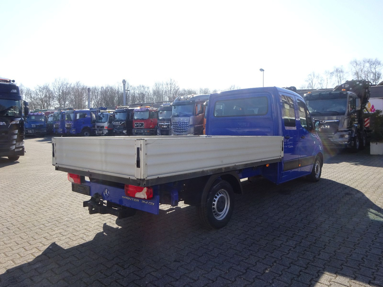 Mercedes-Benz Sprinter 314 CDI Pritsche Doppelkabiene 4x2 - Varebil med plan, Varebil med dobbelt førerhus: bilde 5 Mercedes-Benz Sprinter 314 CDI Pritsche Doppelkabiene 4x2 - Varebil med plan, Varebil med dobbelt førerhus: bilde 5