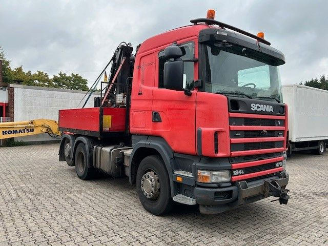 Scania 124 L 470 Pritsche 6x2 - Planbil, Kranbil: bilde 2 Scania 124 L 470 Pritsche 6x2 - Planbil, Kranbil: bilde 2