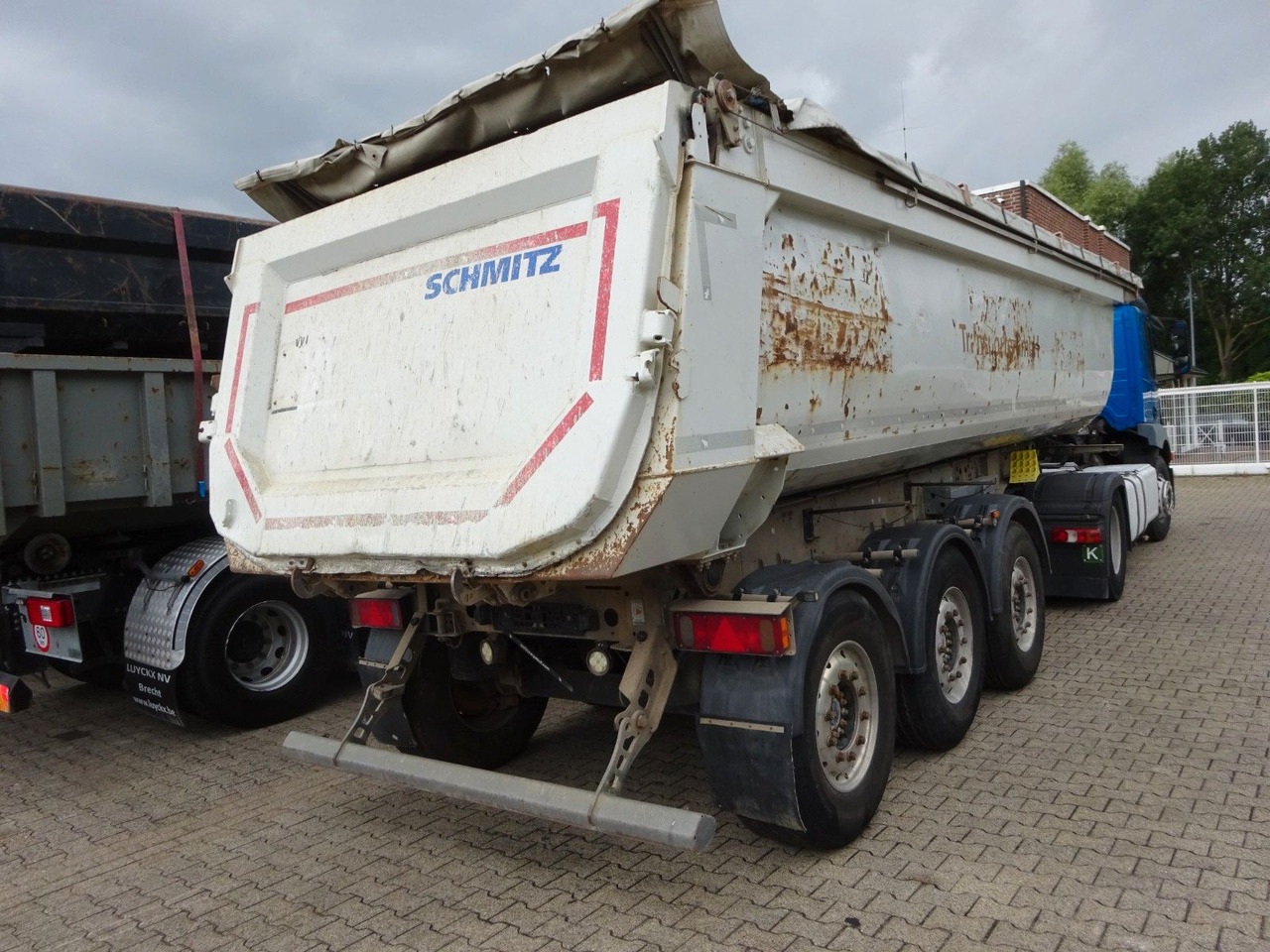Schmitz Cargobull SKI 24 SL 7.2 Kipp Auflieger Mulde mit 3 Achsen - Tippsemi: bilde 4 Schmitz Cargobull SKI 24 SL 7.2 Kipp Auflieger Mulde mit 3 Achsen - Tippsemi: bilde 4