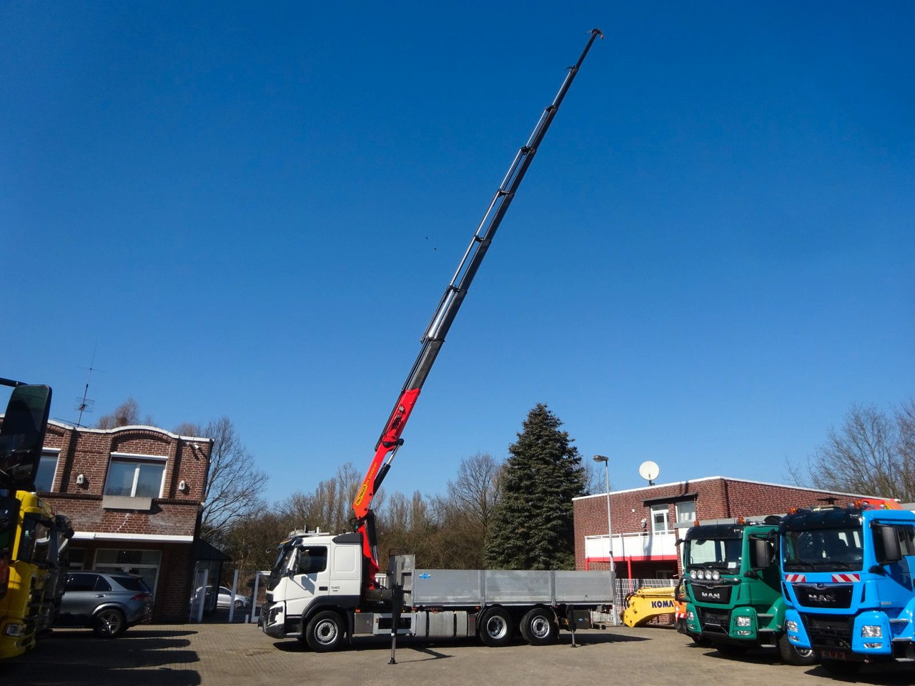 Volvo FMX 540 Pritsche + PK 33002 Kran 6x2 - Kranbil: bilde 3 Volvo FMX 540 Pritsche + PK 33002 Kran 6x2 - Kranbil: bilde 3