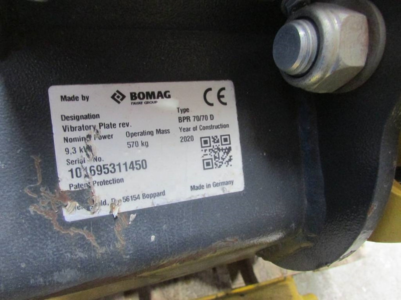 Bomag BPR 70/70 D Rüttelplatte 7.500 EUR - Vibroplate: bilde 4 Bomag BPR 70/70 D Rüttelplatte 7.500 EUR - Vibroplate: bilde 4