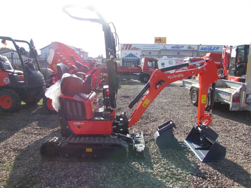 Kubota U 10-5 Side Lever Minibagger 21.500 EUR - Minigraver: bilde 4 Kubota U 10-5 Side Lever Minibagger 21.500 EUR - Minigraver: bilde 4