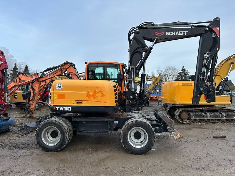 Terex / Yanmar TW 110 Bobilbagger / AC / 55.000 EUR - Hjulgraver: bilde 1 Terex / Yanmar TW 110 Bobilbagger / AC / 55.000 EUR - Hjulgraver: bilde 1