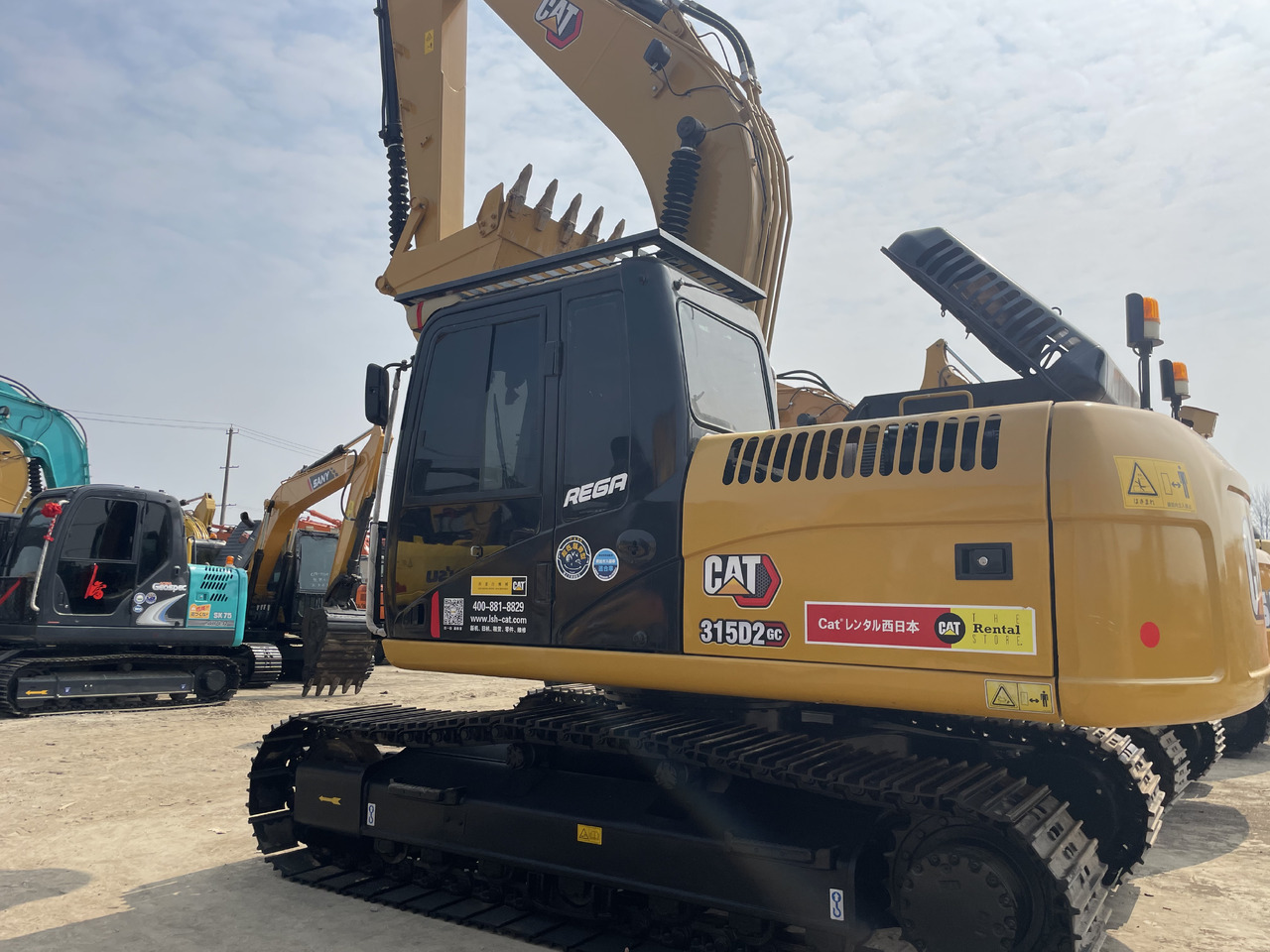 CATERPILLAR 315D2GC - Beltegraver: bilde 1 CATERPILLAR 315D2GC - Beltegraver: bilde 1
