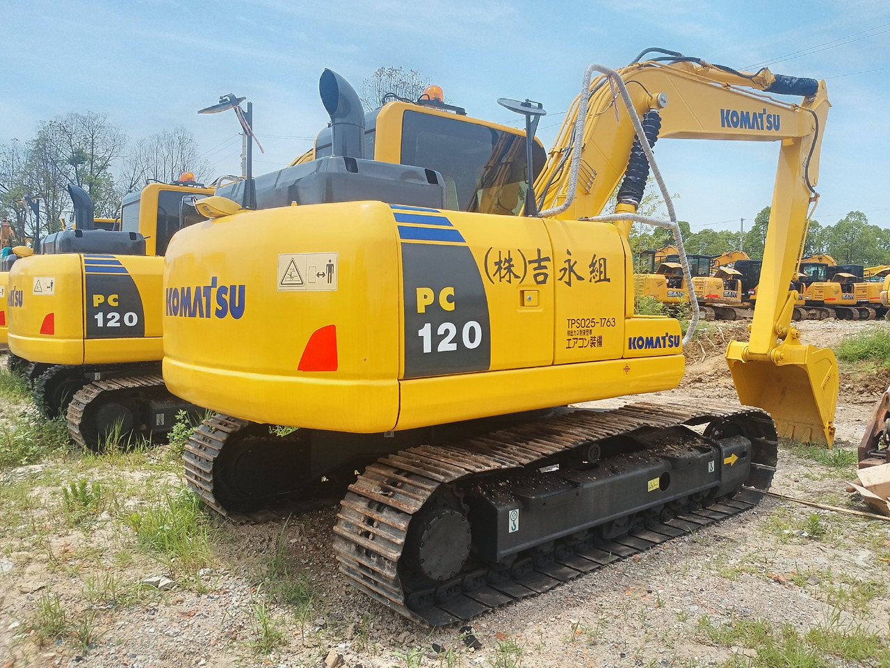 KOMATSU PC120 - Beltegraver: bilde 1 KOMATSU PC120 - Beltegraver: bilde 1