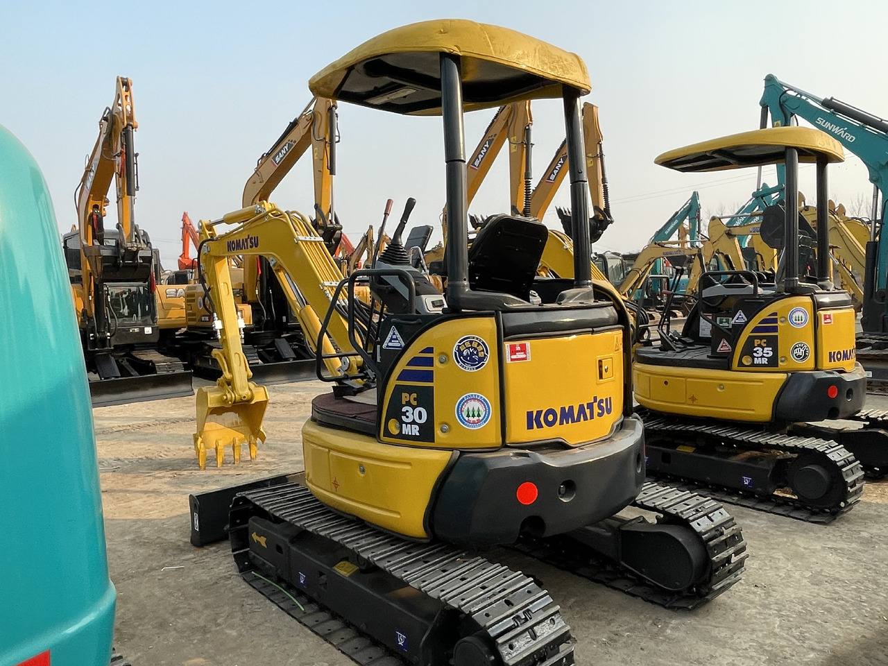 KOMATSU PC30MR-3 - Minigraver: bilde 1 KOMATSU PC30MR-3 - Minigraver: bilde 1
