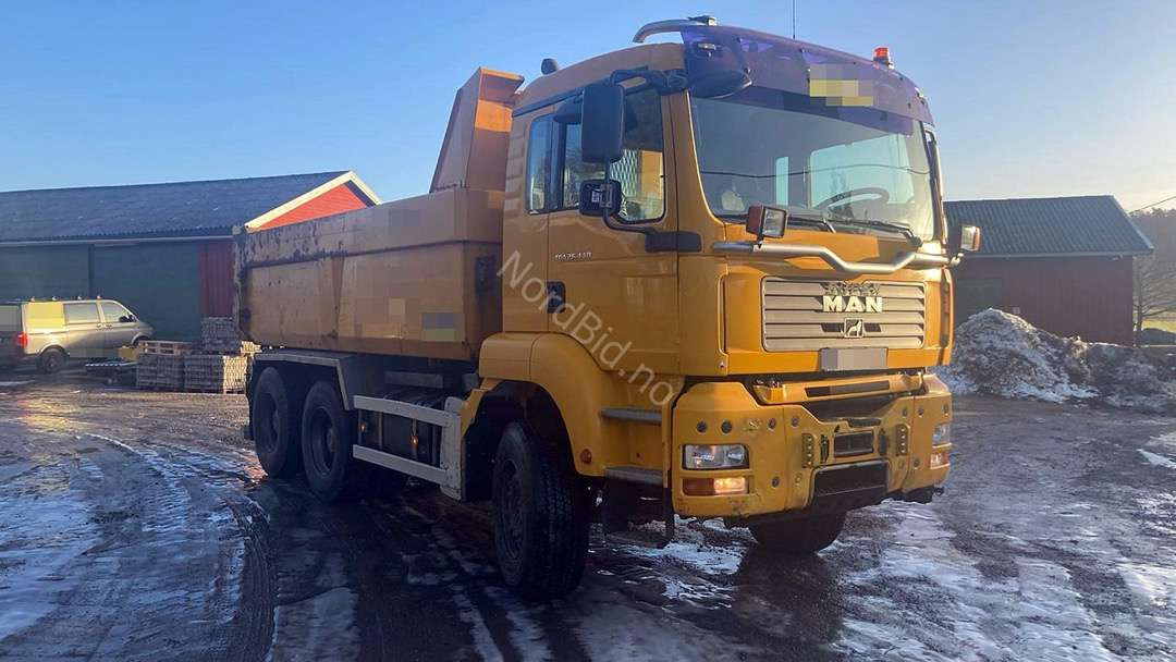 2007 MAN Tga 26.4406x4bl - Tippbil: bilde 1 2007 MAN Tga 26.4406x4bl - Tippbil: bilde 1