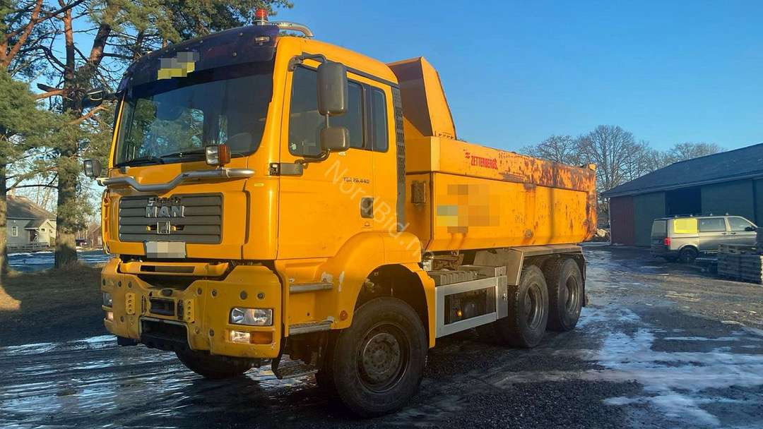 2007 MAN Tga 26.4406x4bl - Tippbil: bilde 2 2007 MAN Tga 26.4406x4bl - Tippbil: bilde 2