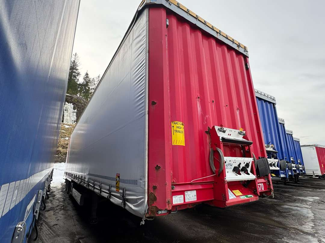 2015 KRONE Profi Liner / MEGA / Curtain / Lifting roof - Gardintrailer: bilde 1 2015 KRONE Profi Liner / MEGA / Curtain / Lifting roof - Gardintrailer: bilde 1