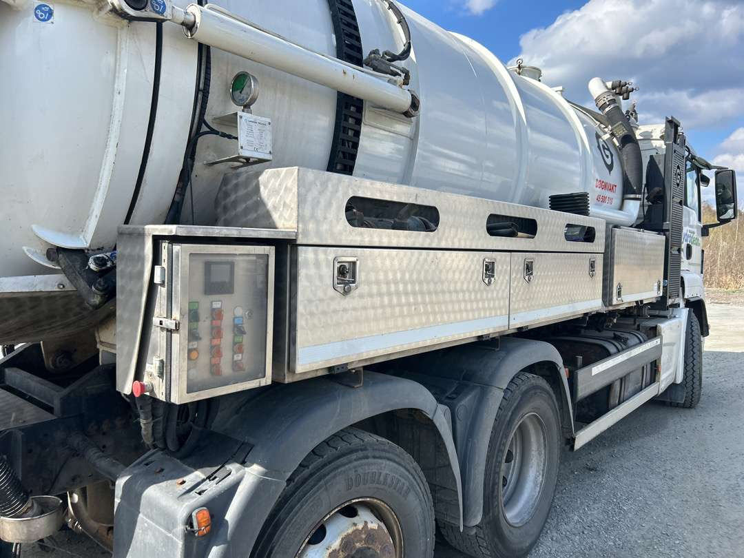 Vakuum lastebil 2020 Kombibil MAN TGS 26..470 Gamon Trucks KDIR EU-godkjent Euroklasse 6T: bilde 6