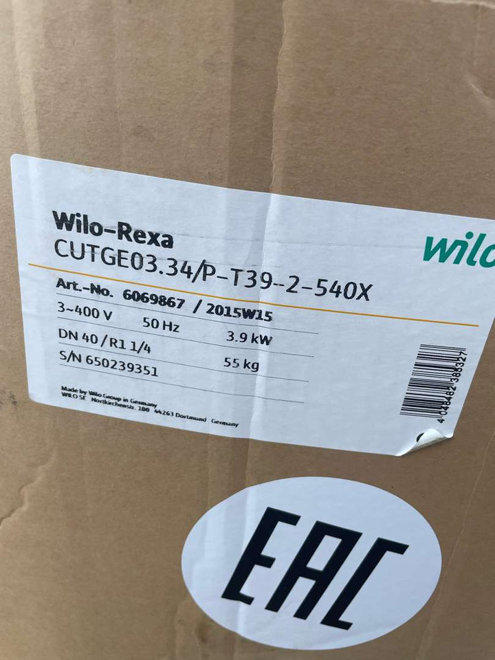 3 x Wilo-Rexa pumps with 2 x control-units - Verktøy/ Utstyr: bilde 5 3 x Wilo-Rexa pumps with 2 x control-units - Verktøy/ Utstyr: bilde 5