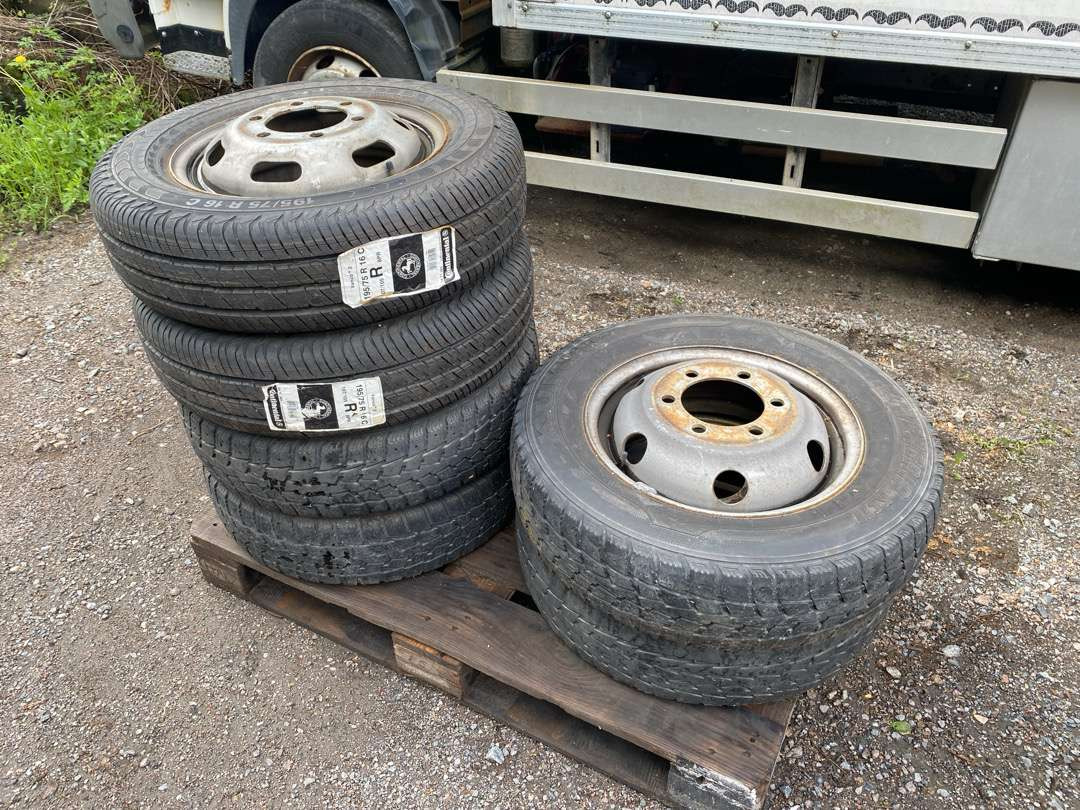 Komplett hjulsett//6x170 - Verktøy/ Utstyr: bilde 1 Komplett hjulsett//6x170 - Verktøy/ Utstyr: bilde 1