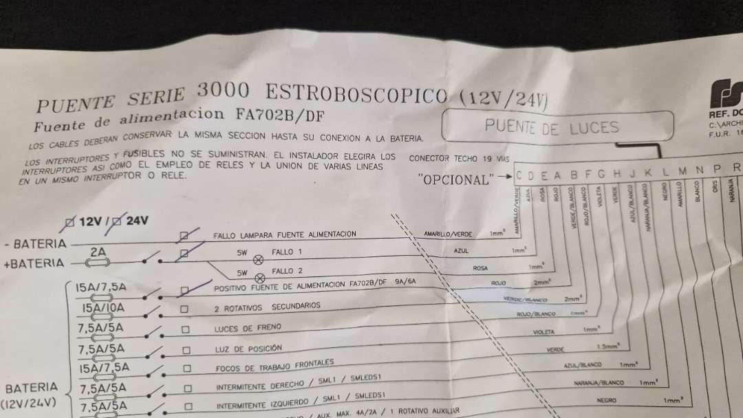 Varsellysbjelke – Puente Serie 3000 (12V / 24V - MC-henger: bilde 4 Varsellysbjelke – Puente Serie 3000 (12V / 24V - MC-henger: bilde 4