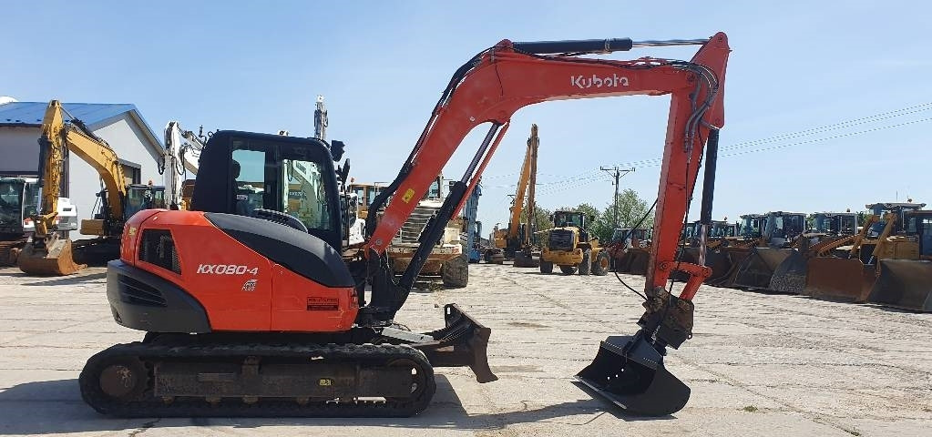 Kubota KX 080-4 - Minigraver: bilde 5 Kubota KX 080-4 - Minigraver: bilde 5