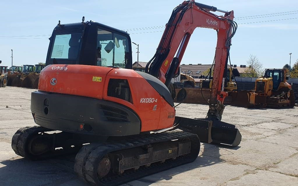Kubota KX 080-4 - Minigraver: bilde 4 Kubota KX 080-4 - Minigraver: bilde 4