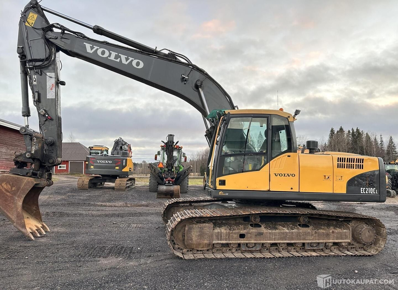 Volvo EC210CL, telakaivinkone kynsikauhalla, 2007, Lahti - Bygg og anlegg: bilde 1 Volvo EC210CL, telakaivinkone kynsikauhalla, 2007, Lahti - Bygg og anlegg: bilde 1