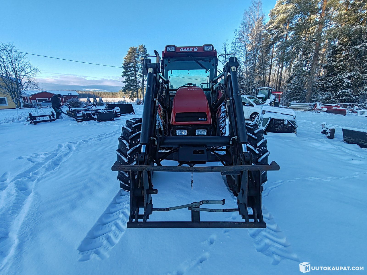 Case IH CS75 traktori etukuormaajalla, 3912H, 2003, Alajärvi - Traktor: bilde 4 Case IH CS75 traktori etukuormaajalla, 3912H, 2003, Alajärvi - Traktor: bilde 4