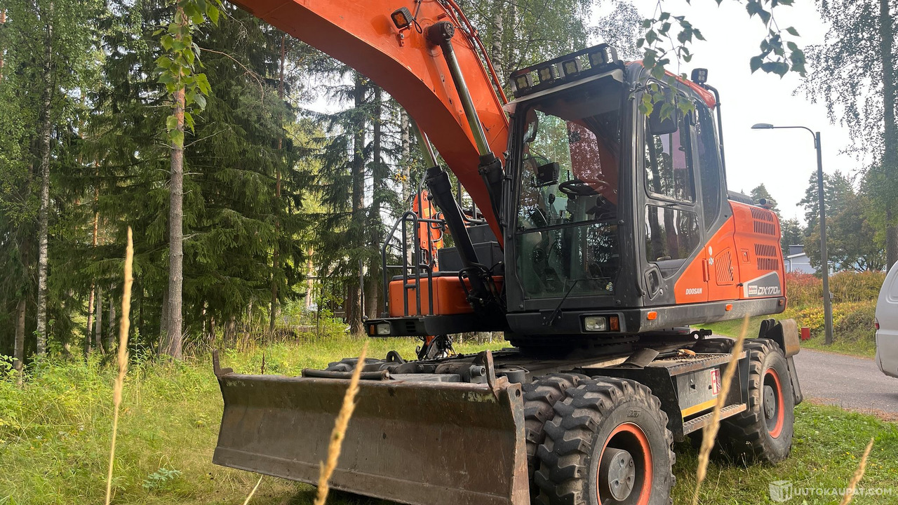 Doosan DX170, 2017, Varkaus - Hjulgraver: bilde 1 Doosan DX170, 2017, Varkaus - Hjulgraver: bilde 1