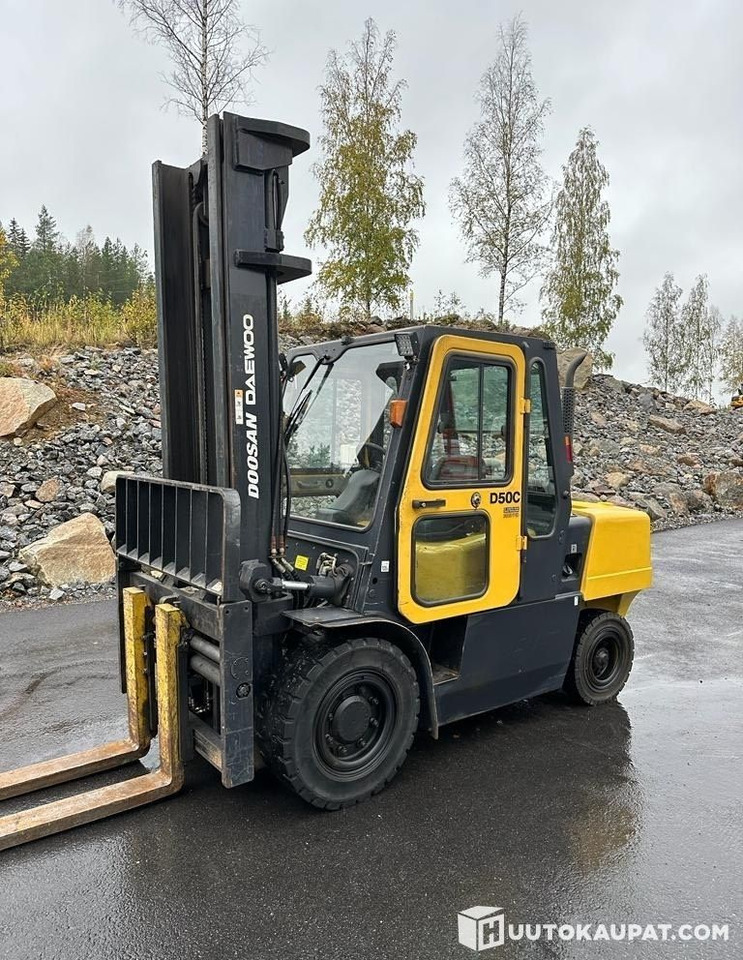Doosan Daewoo D50-C2, 2007, 4,900 h diesel forklift, Lempäälä - Dieseltruck: bilde 1 Doosan Daewoo D50-C2, 2007, 4,900 h diesel forklift, Lempäälä - Dieseltruck: bilde 1