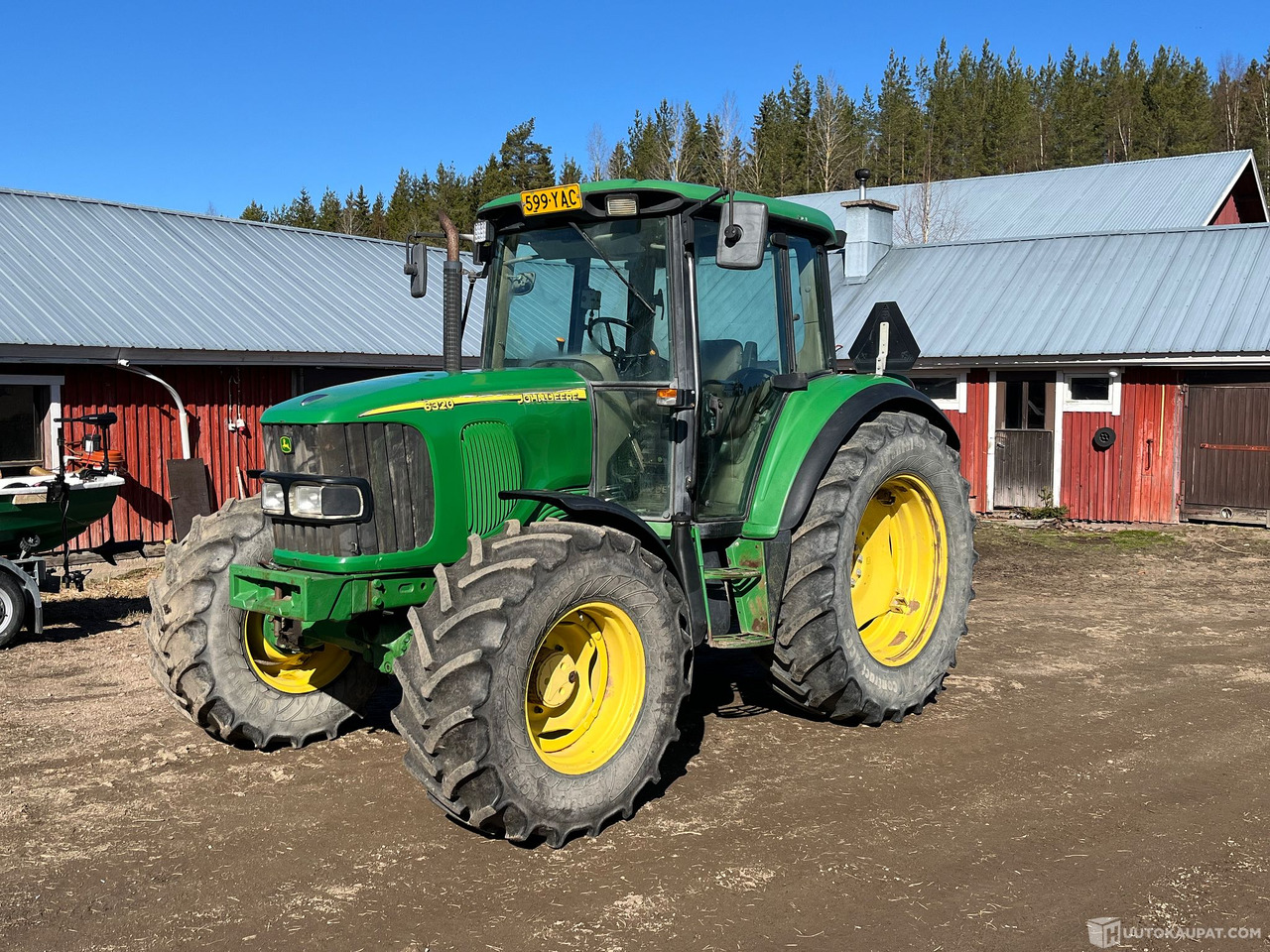 John Deere 6320, traktori, vain 4050h ajettu, 2003, Kouvola - Traktor: bilde 1 John Deere 6320, traktori, vain 4050h ajettu, 2003, Kouvola - Traktor: bilde 1