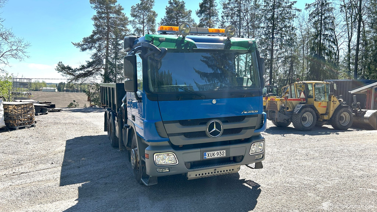 Kuorma-auto Mercedes-Benz Actros 2532, vm. 2009, kympitetty pilkki ja vaijerilaitteet, Lieto - Krokbil, Kranbil: bilde 3 Kuorma-auto Mercedes-Benz Actros 2532, vm. 2009, kympitetty pilkki ja vaijerilaitteet, Lieto - Krokbil, Kranbil: bilde 3