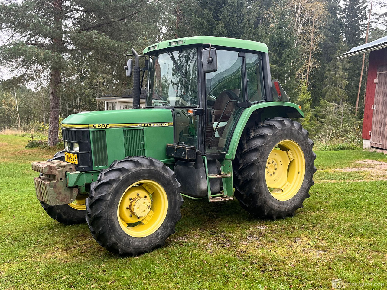 John Deere 6200-M-4X4/240, traktori, 1997, Salo - Landbruksteknikk: bilde 2 John Deere 6200-M-4X4/240, traktori, 1997, Salo - Landbruksteknikk: bilde 2
