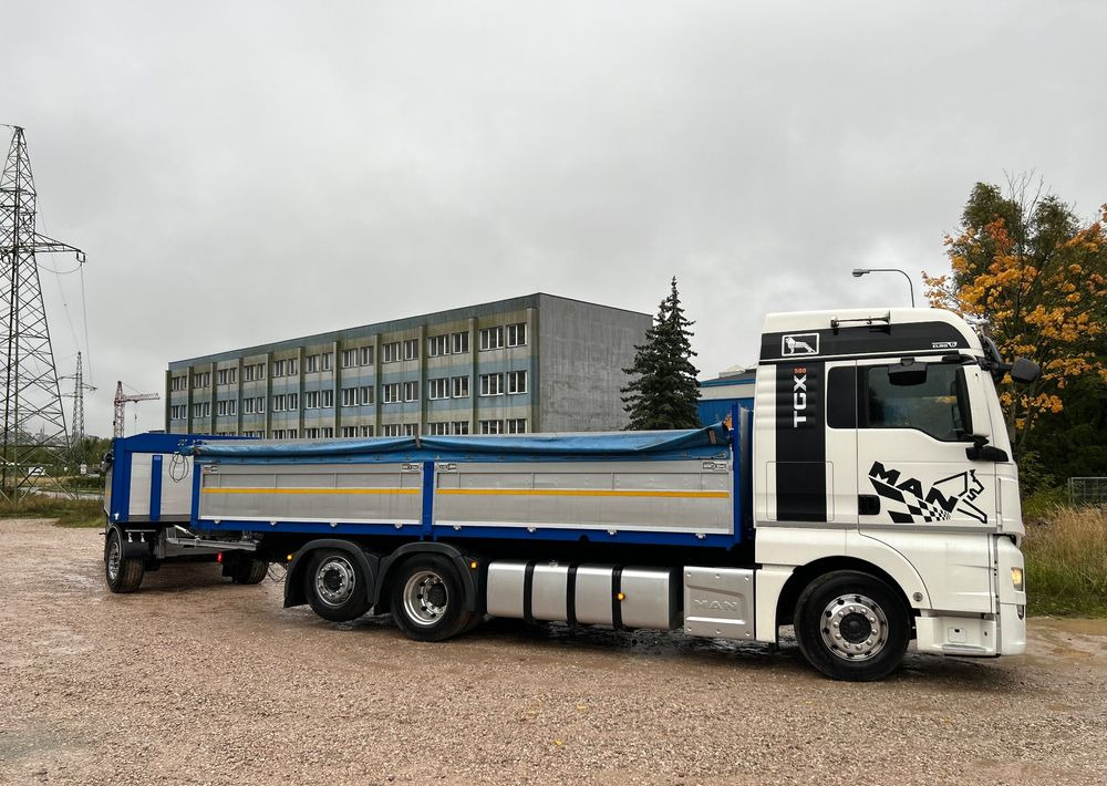 MAN TGX Tandem 1m burty TOP KOMPLET / ALUFELGI / zarejestrowany gotowy do pracy / przyczepa 18t / FULL OPCJA / 26.420 26.460 26.500 26.400 26.440 26.480 26.510 460 500 - Annet utstyr: bilde 2 MAN TGX Tandem 1m burty TOP KOMPLET / ALUFELGI / zarejestrowany gotowy do pracy / przyczepa 18t / FULL OPCJA / 26.420 26.460 26.500 26.400 26.440 26.480 26.510 460 500 - Annet utstyr: bilde 2