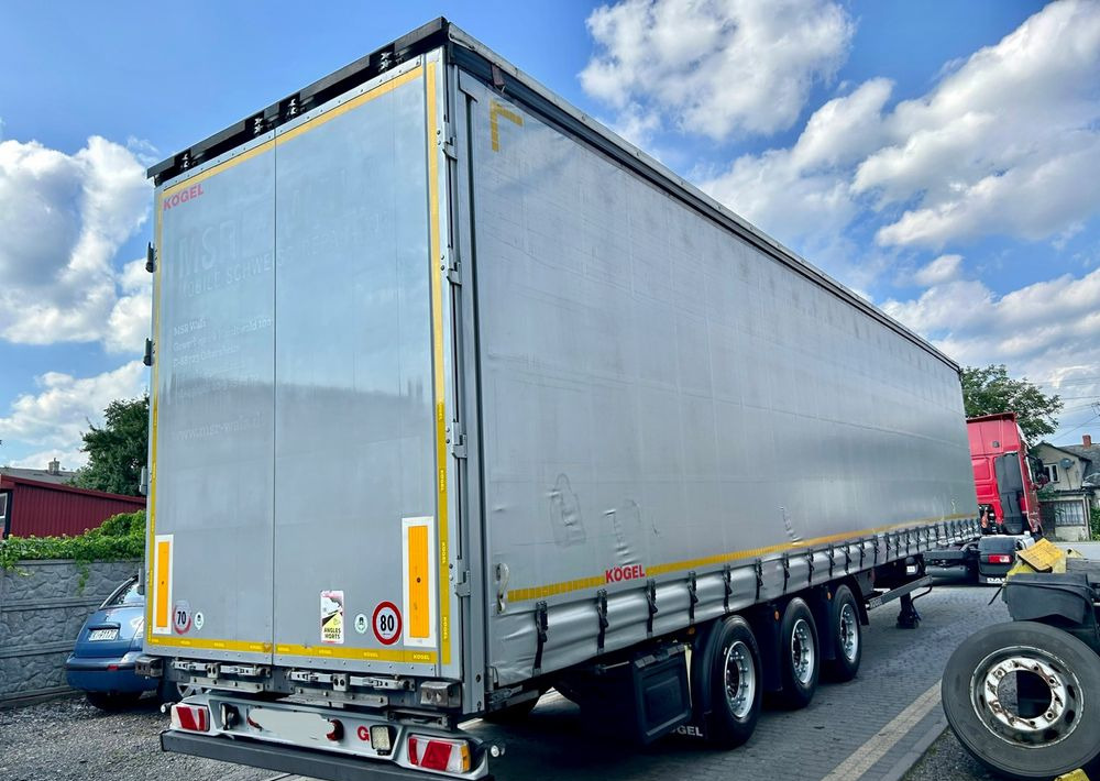 Kögel MEGA 2019 OPONY 80% SAF PODNOSZONA OŚ PODNOSZONY DACH / OD PIERWSZEGO WŁAŚCICIELA - Gardintrailer: bilde 4 Kögel MEGA 2019 OPONY 80% SAF PODNOSZONA OŚ PODNOSZONY DACH / OD PIERWSZEGO WŁAŚCICIELA - Gardintrailer: bilde 4