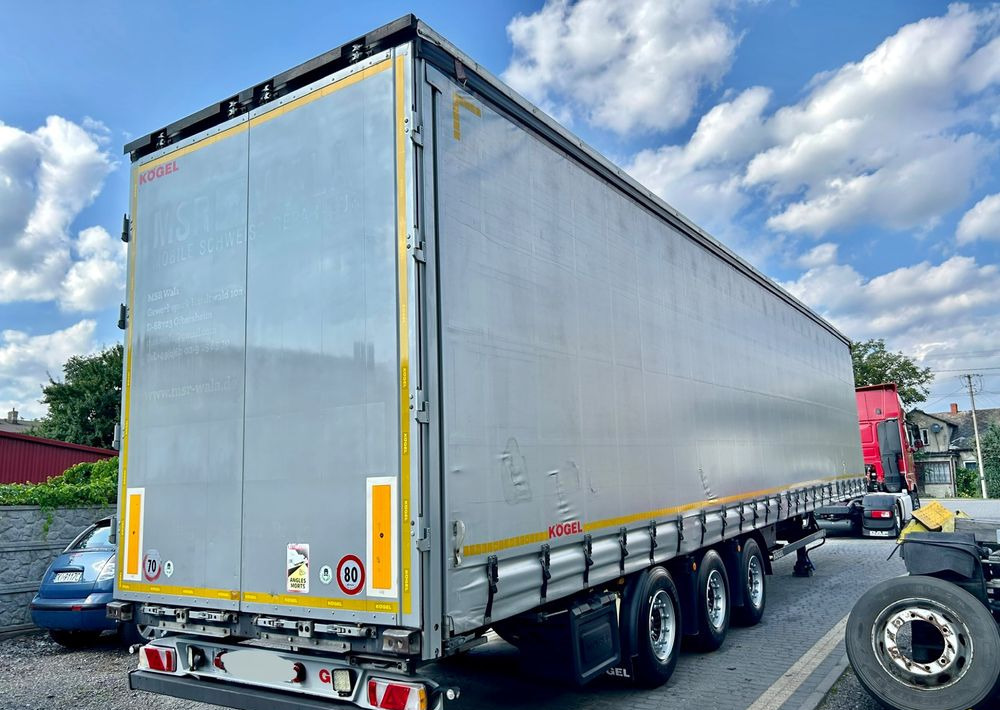 Kögel MEGA 2019 OPONY 80% SAF PODNOSZONA OŚ PODNOSZONY DACH / OD PIERWSZEGO WŁAŚCICIELA - Gardintrailer: bilde 3 Kögel MEGA 2019 OPONY 80% SAF PODNOSZONA OŚ PODNOSZONY DACH / OD PIERWSZEGO WŁAŚCICIELA - Gardintrailer: bilde 3