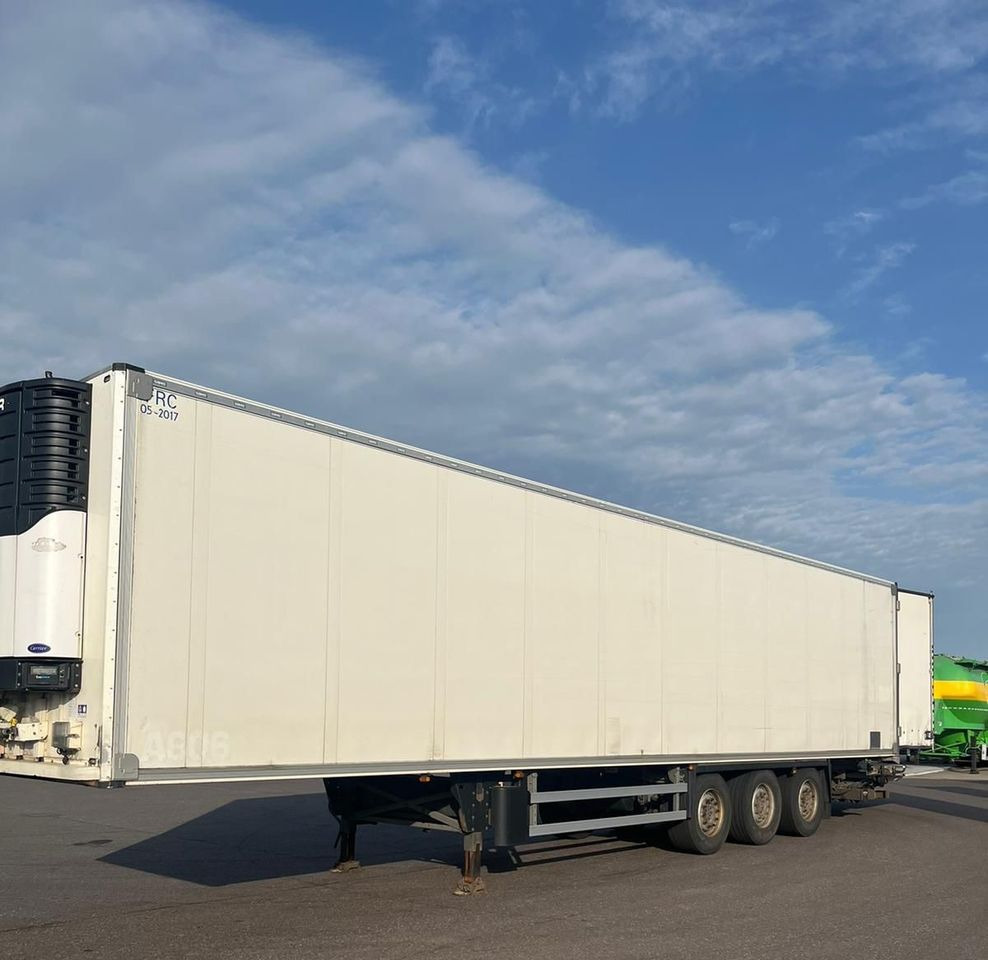 Schmitz Cargobull CARRIER MAXIMA 1300 / WINDA / DOPPEL STOCK / ŚCIANA GRODZIOWA / BELKI / PODNOSZONA OŚ / z Niemiec / TOP STAN 2011/ CARRIER CHŁODNIA CHLODNIA LODÓWKA PODWÓJNY ZAŁADUNEK PIĘTROWA - Kjølesemi: bilde 5 Schmitz Cargobull CARRIER MAXIMA 1300 / WINDA / DOPPEL STOCK / ŚCIANA GRODZIOWA / BELKI / PODNOSZONA OŚ / z Niemiec / TOP STAN 2011/ CARRIER CHŁODNIA CHLODNIA LODÓWKA PODWÓJNY ZAŁADUNEK PIĘTROWA - Kjølesemi: bilde 5