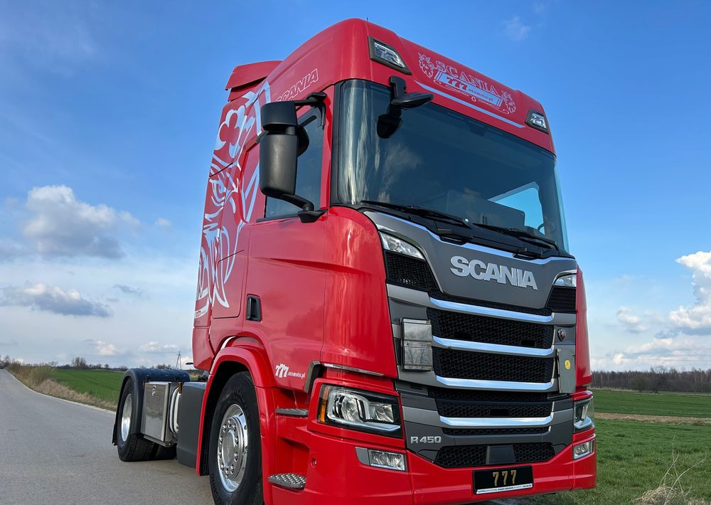 Scania R450 FULL ADR RETARDER ALUFELGI z Niemiec od jedynego właściciela ! HYDRAULIKA spod beczki spożywczej ! / do wywrotu ruchomej podłogi beczki TOP TOP TOP OKAZJA - Trekkvogn: bilde 2 Scania R450 FULL ADR RETARDER ALUFELGI z Niemiec od jedynego właściciela ! HYDRAULIKA spod beczki spożywczej ! / do wywrotu ruchomej podłogi beczki TOP TOP TOP OKAZJA - Trekkvogn: bilde 2