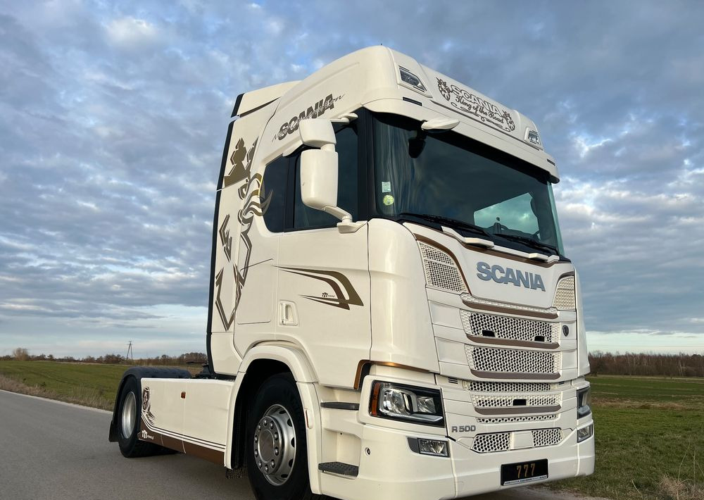 Scania R500 FULL AIR 2019 10x poduszki KLIMA POSTOJOWA / RETARDER / FULL SPOJLER / TOP STAN / od jedynego właściciela ! HYDRAULIKA spod beczki spożywczej ! / do wywrotu ruchomej podłogi beczki TOP TOP - Trekkvogn: bilde 3 Scania R500 FULL AIR 2019 10x poduszki KLIMA POSTOJOWA / RETARDER / FULL SPOJLER / TOP STAN / od jedynego właściciela ! HYDRAULIKA spod beczki spożywczej ! / do wywrotu ruchomej podłogi beczki TOP TOP - Trekkvogn: bilde 3