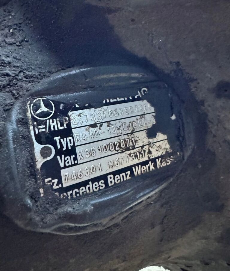 Mercedes-Benz ACTROS MP 4 2,733 R440-13 truck - Bakaksel for Lastebil: bilde 2 Mercedes-Benz ACTROS MP 4 2,733 R440-13 truck - Bakaksel for Lastebil: bilde 2