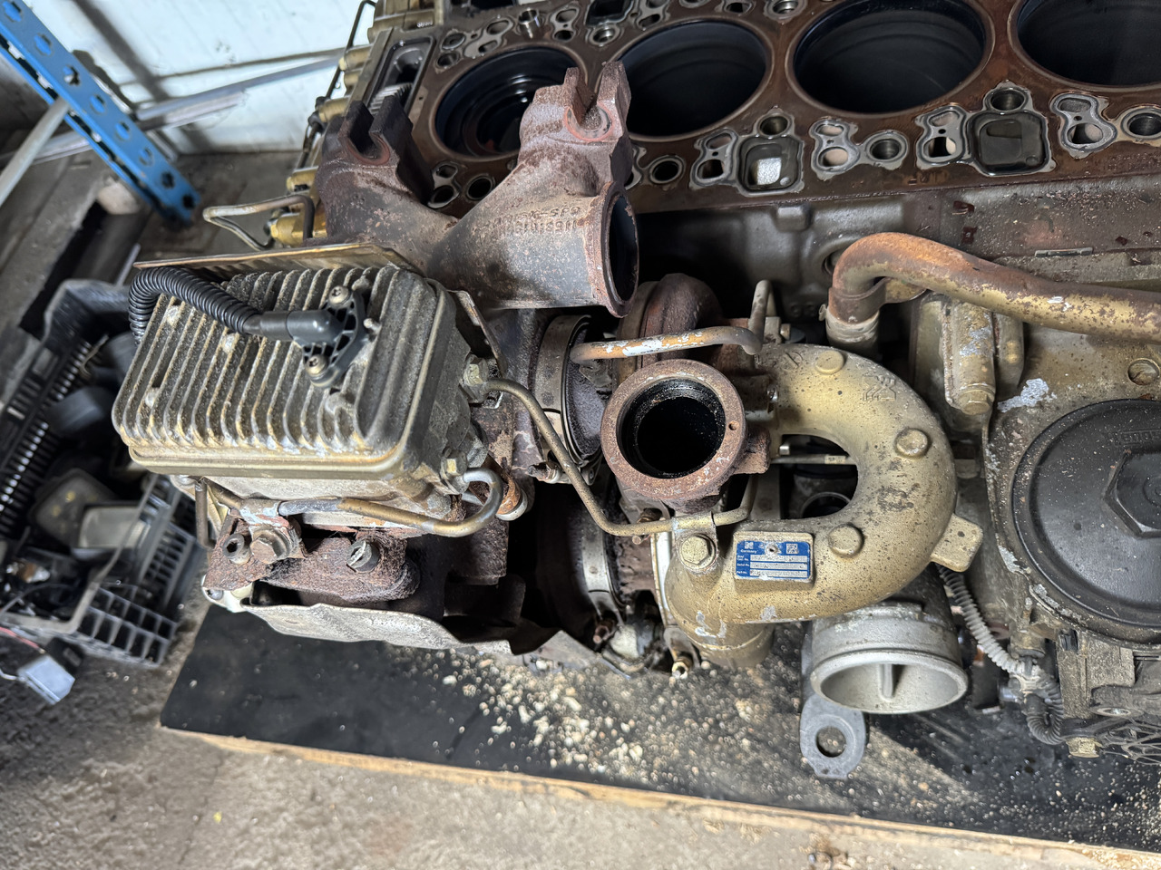 Mercedes Atego - Turbolader: bilde 2 Mercedes Atego - Turbolader: bilde 2