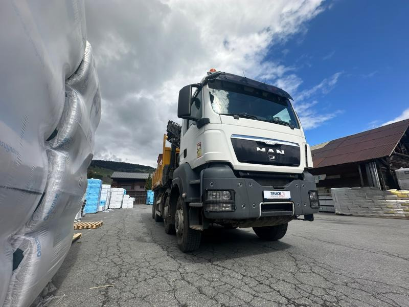 MAN TGS 41.480 - Tippbil, Kranbil: bilde 2 MAN TGS 41.480 - Tippbil, Kranbil: bilde 2