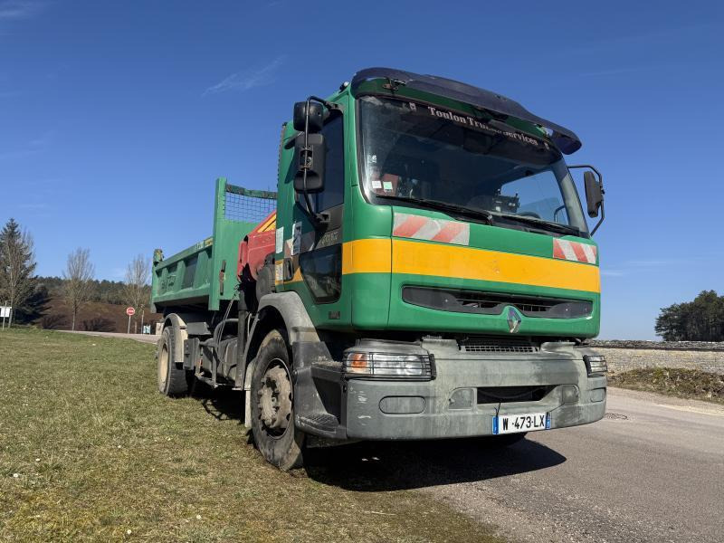 Renault 320 Dci - Tippbil, Kranbil: bilde 1 Renault 320 Dci - Tippbil, Kranbil: bilde 1