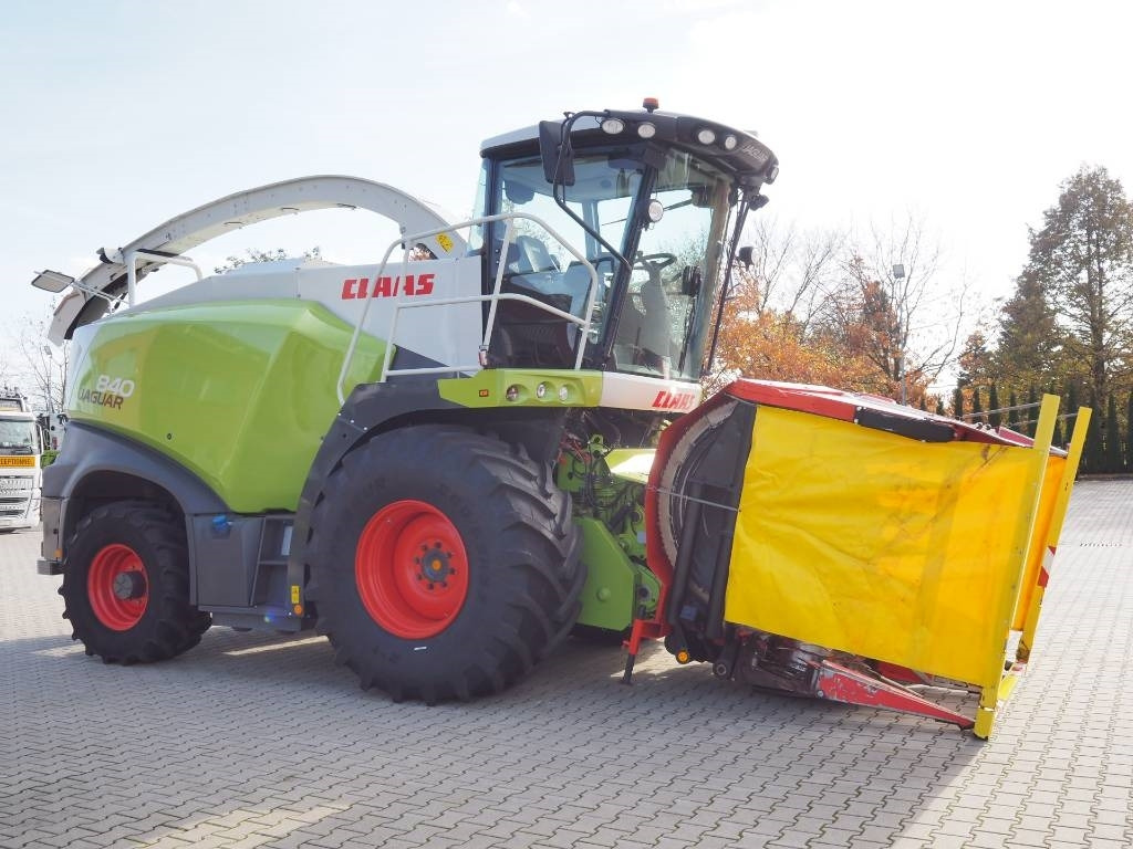 Claas Jaguar 840 4x4 + Kemper 445 - Forhøster: bilde 4 Claas Jaguar 840 4x4 + Kemper 445 - Forhøster: bilde 4