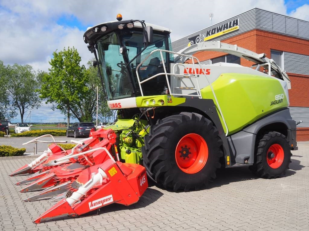 Claas Jaguar 850 + Kemper 445 - Forhøster: bilde 5 Claas Jaguar 850 + Kemper 445 - Forhøster: bilde 5