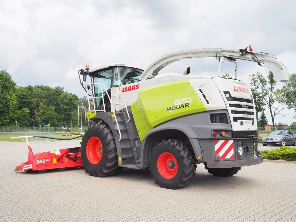 Claas Jaguar 870 + Kemper 360 Plus - Forhøster: bilde 2 Claas Jaguar 870 + Kemper 360 Plus - Forhøster: bilde 2
