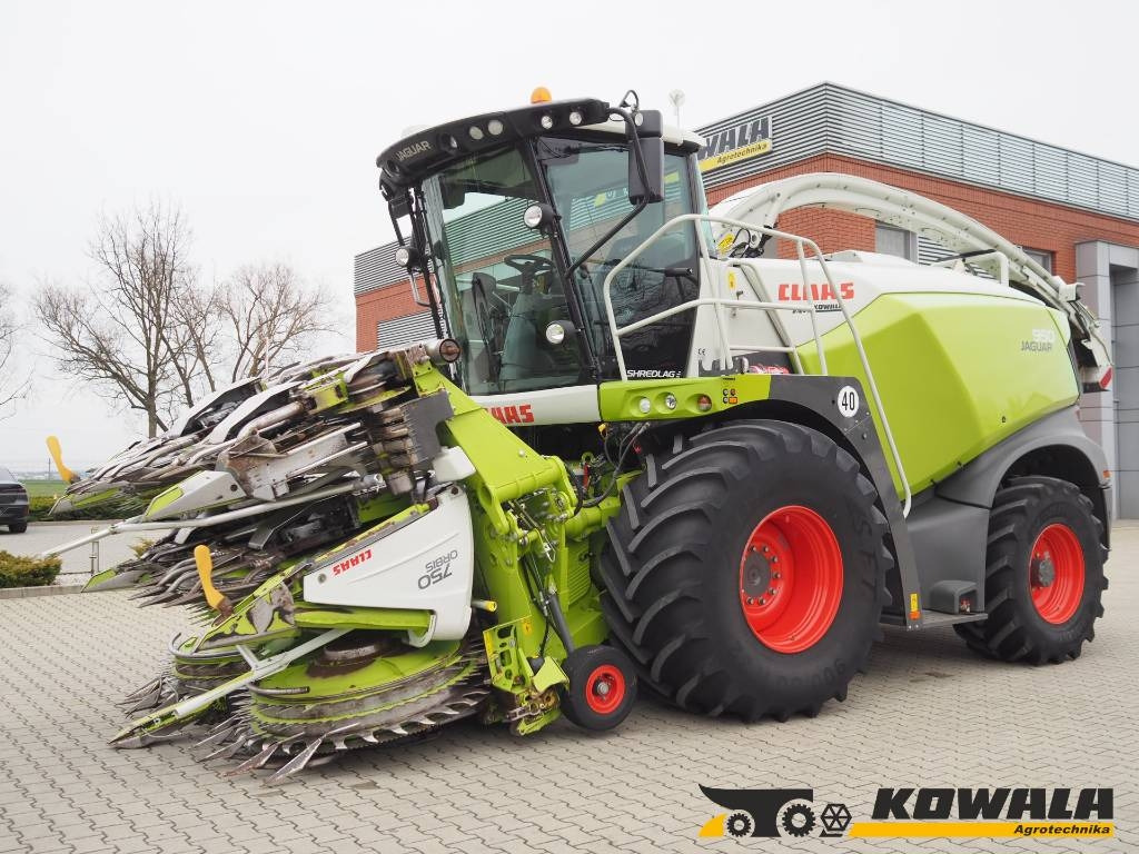 Claas Jaguar 950 4x4 + Orbis 750 - Forhøster: bilde 1 Claas Jaguar 950 4x4 + Orbis 750 - Forhøster: bilde 1