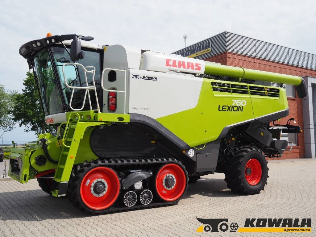 Claas Lexion 760TT + V930 - Skurtresker: bilde 1 Claas Lexion 760TT + V930 - Skurtresker: bilde 1
